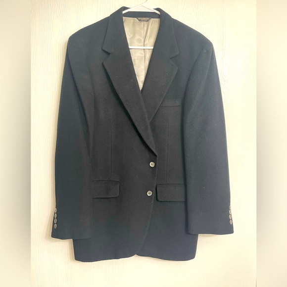 Barrister expressly for Walkers 100% cashmere black men’s blazer - Picture 2 of 15